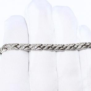 Серебряный браслет плетение Фантазийное МАГНАТ МС 023122 фото